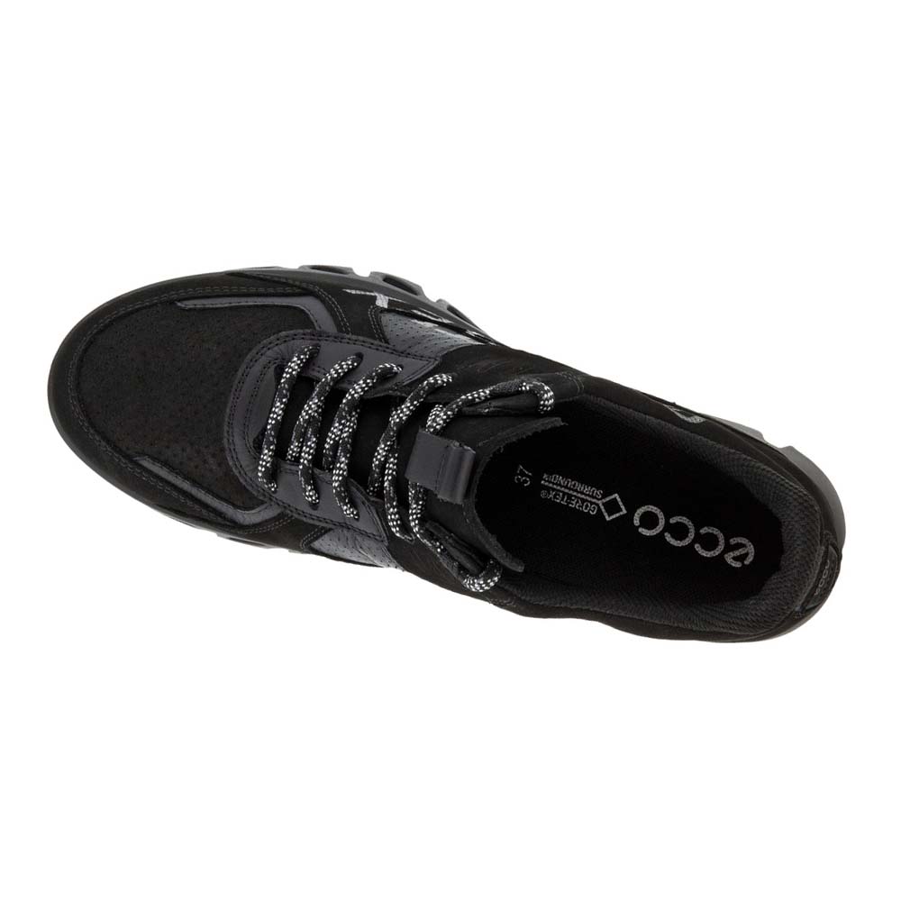 Women's Ecco Multi-vent Gore-tex Sneakers Black | Canada 225CTV